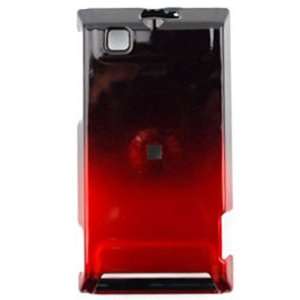  Motorola Devour A555 Two Tones, Black and Red Hard Case 