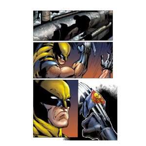  Cable & Deadpool #43 Headshot Wolverine Giclee Poster 