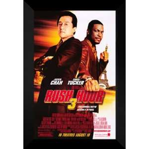  Rush Hour 3 27x40 FRAMED Movie Poster   Style A   2007 