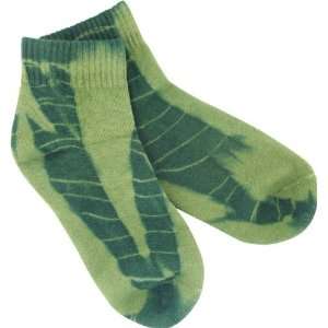  Satori Tie Dye Ankle Socks Large Green Tie Dye Skate Socks 