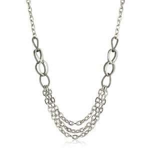 K. Amato Two Tone Long Necklace Jewelry