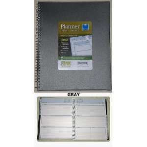   11) Spiral Bound Weekly/Monthly Tabbed Planner   Jan Dec 2011 Office