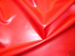 Latex Rubber Bed Sheet, .45mm Thick, 2m x 2.5m, Red  