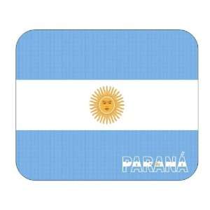 Argentina, Parana mouse pad