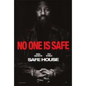 Safe House Original Movie Poster Double Sided 27x40