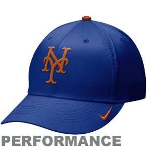  Nike New York Mets Royal Blue Practice Dri FIT Performance 