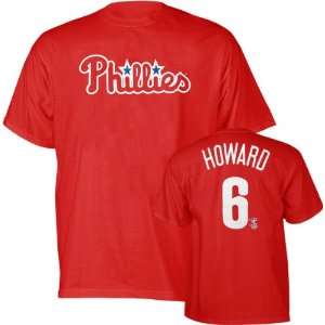  Philadelphia Phillies Ryan Howard YOUTH Name and Number T 