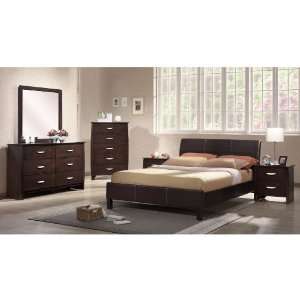 Opera Upholstered Panel Bed Set by Home Line Furniture 