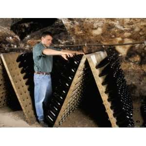  Champagne Production, Kastel Staadt, Saar Valley, Germany 