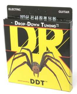 NEW DR DDT 12 Drop Down Tuning Electric Guitar Strings  