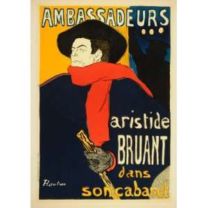  1951 Aristide Bruant Toulouse Lautrec Mourlot Litho SET 