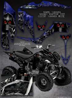 YAMAHA RAPTOR 350 GRAPHICS THE CALL OF DEATH REAPER  
