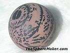   INDIAN PAINT ROCK SPHERE NATURAL STONE ART DEATH VALLEY CALIFORNIA 1.8