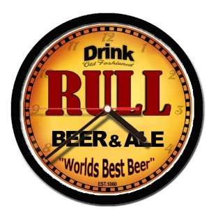  RULL beer and ale cerveza wall clock 