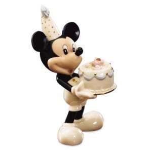   Lenox   Mickeys Happy Birthday To You November Birthstone Figurine