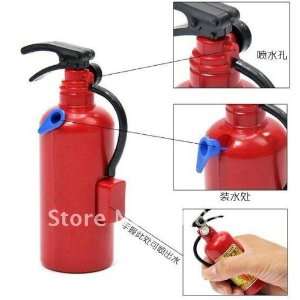  fashion fire extinguisher modelling water spray