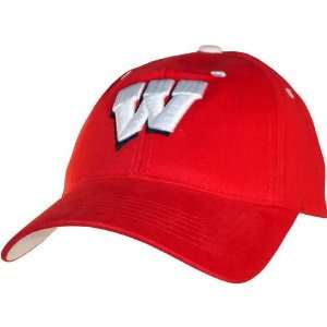 Wisconsin Badgers Red Bank Baseball Cap 