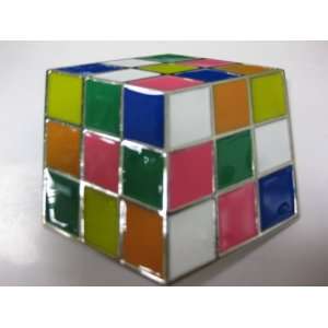  Colorful Rubik Cube Belt Buckle 