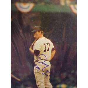 Denny McLain Detroit Tigers Autographed 11 x 14 Professionally Matted 