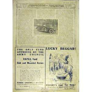    Napier Motor Car Brighton WrightS Rspca Print 1915