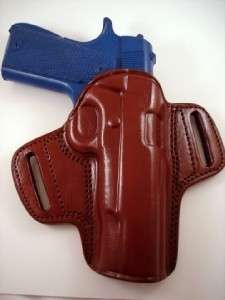 OPEN TOP BROWN LEATHER HOLSTER 4 1911 5 ROCK ISLAND AR  