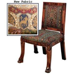  Beardsley Heraldic Lion Side chair Furniture & Decor