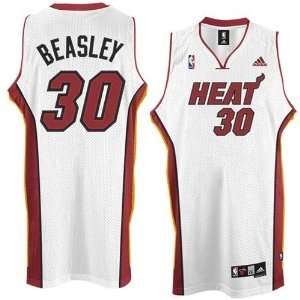 adidas Miami Heat #30 Michael Beasley White Swingman Basketball Jersey 
