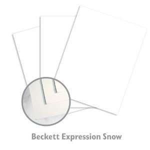  Beckett Expression Snow Paper   5000/Carton Office 