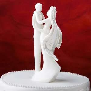    Exquisite Bride and Groom Design Cake Topper