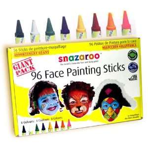   of Facial Designs With This Set Of 96 Face Paint Sticks Toys & Games