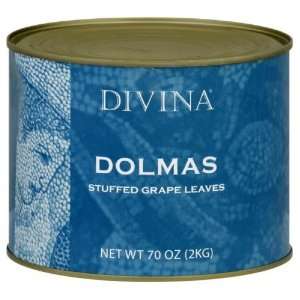  Divina Dolmas Stuffed Grape leaves (6x7 oz) Health 