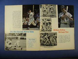 Baseball 1969 Detroit Tigers Yearbook Denny McLain  