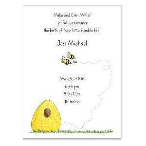  Beehive Family Of 3 Birth Announcements Health & Personal 