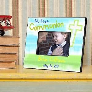  God Bess the Children First Communion Frame Baby