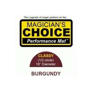    Classy Close Up Mat (BURGUNDY   18 inch) by Ronjo Toys & Games