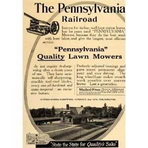  1916 Ad Supplee Biddle Hardware Pennsylvania Lawn Mower 