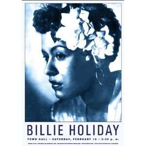  Billie Holiday Town Hall Nyc 1946 by Anon. Size 17 