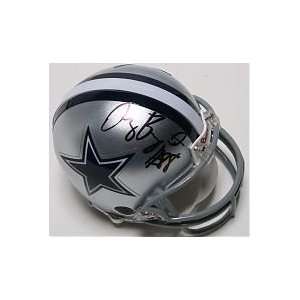 Dez Bryant Signed Autographed Official Riddell Mini Helmet Dallas 