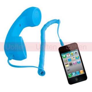  Handset Cell Phone Telephone Receiver For 3.5mm Mobile Phone i Phone 