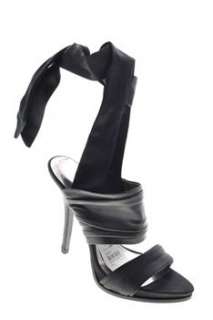   Sunday Womens Pump High Heels Black Designer Medium Leather 8.5  