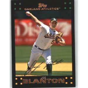  2007 Topps #99 Joe Blanton   Oakland Athletics (Baseball 