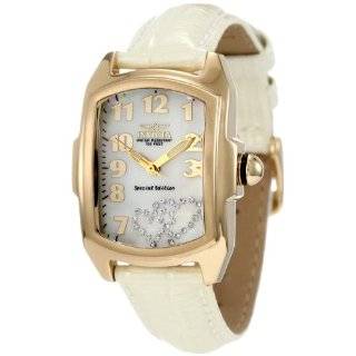   Womens 0863 Lupah Mother Of Pearl Dial Beige Patent Leather Watch