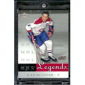  2001 /02 Upper Deck NHL Legends Hockey # 31 Jean Beliveau 