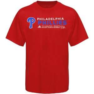  adidas Philadelphia Phillies Youth Red Diamond Edge T 