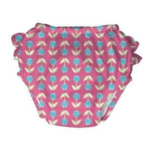 iPlay Swim Diaper Girls Pink Tulip Pattern (Small 10 18 lb 