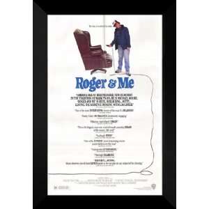  Roger & Me 27x40 FRAMED Movie Poster   Style A   1989 