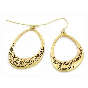   Christian Scripture Religious Jewelry Earrings Psalm 331 Jewelry