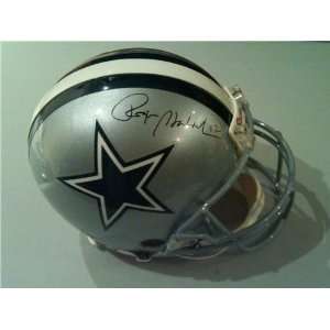  Roger Staubach Signed Authentic Proline Helmet Everything 