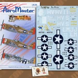   Wolf Pack Pt 11 56th Fighter Group P 47 (1/48 decals) Toys & Games