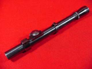   Alaskan 2.5x 2.5 Power Rifle Scope w/ Post Reticle, Redfield Rings